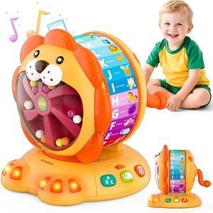 🦁 Lion Alphabet Learning Toy Interactive ABC Musical Educational Toy NEW